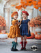 Kate Automne Citrouille Porte Blanche Toile de fond conçue par Emetselch - Kate Backdrop FR