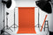 Kate Orange Vif Fond de Papier Sans Couture pour la photographie - Kate Backdrop FR