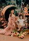 Kate Fête des mères Fleurs Croissant de Lune Toile de fond conçue par Emetselch - Kate Backdrop FR