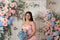 Kate Printemps Fleurs Porte Blanc Élégant Toile de fond conçue par Emetselch - Kate Backdrop FR