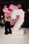 Kate Anniversaire Rose Soirée Disco Toile de fond conçue par Patty Roberts - Kate Backdrop FR