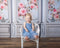 Kate Mur Floral Vintage Blanc Toile de fond pour la photographie - Kate Backdrop FR