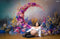 Kate Fête des mères Fleurs Lune Printemps Toile de fond conçue par Emetselch - Kate Backdrop FR