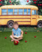 Kate Bus Scolaire Verger de Pommiers Toile de fond conçue par Emetselch