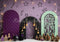 Kate Halloween Potions Arches Étoiles Toile de fond conçue par Patty Roberts