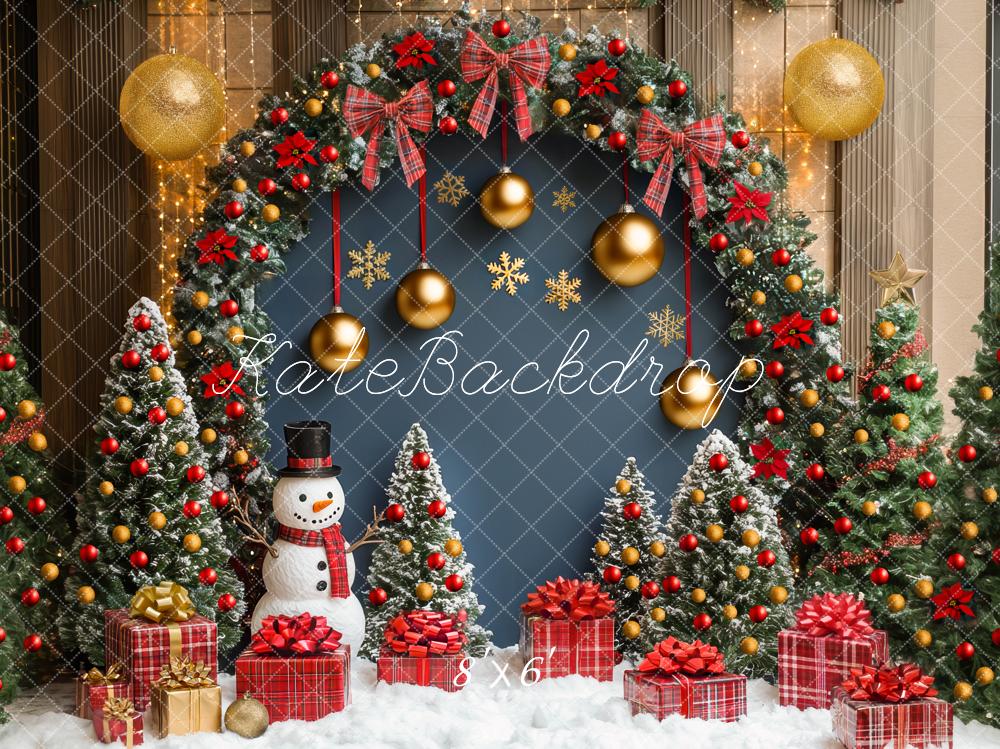 Kate Sapins de Noël Arche Décors Cadeaux Toile de fond conçue par Mini MakeBelieve