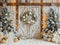 Kate Sapins de Noël Décorations Porte Toile de fond conçue par Emetselch - Kate Backdrop FR