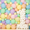 FLASH #1 Kate Anniversaire Ballons Coloré Pastel Toile de fond conçue par Kerry Anderson