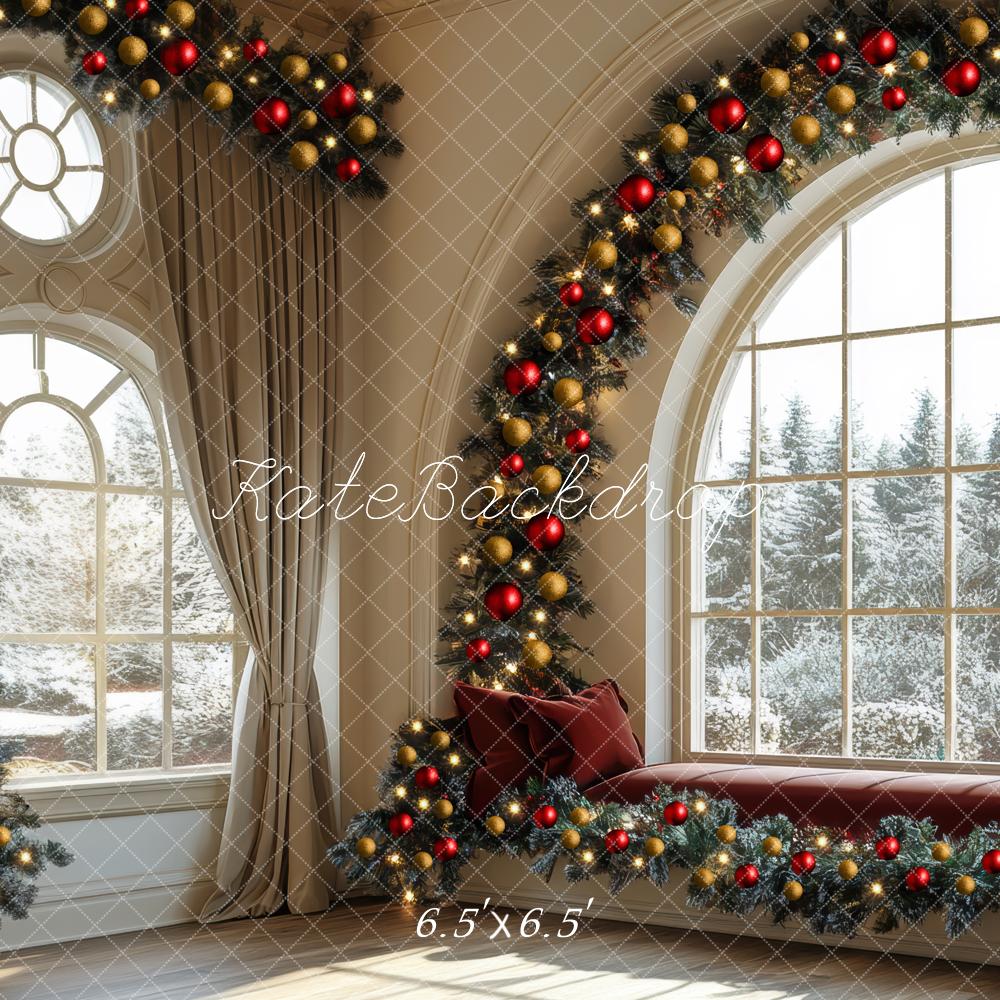 Kate Noël Fenêtre Boules Décorations Toile de fond conçue par Mini MakeBelieve