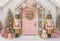 Kate Noël Casse-Noisette Rose Sapins Toile de fond conçue par Ashley Paul
