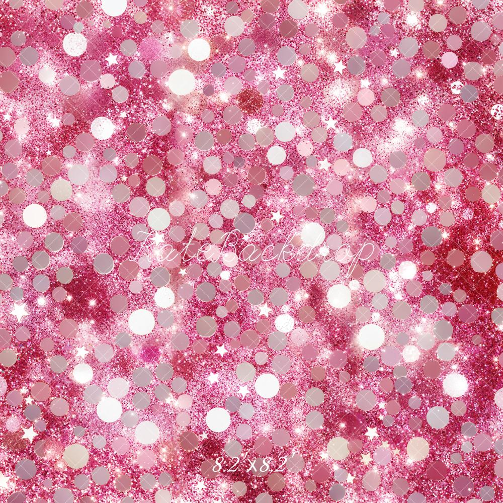 Kate Fête Rose Paillettes Bokeh Toile de fond conçue par Emetselch - Kate Backdrop FR