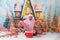 Kate Bonbons Maison Enfant Hiver Toile de fond pour la photographie - Kate Backdrop FR