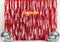 Kate La Saint Valentin Franges Rouge Boules Miroir Toile de fond conçue par Patty Roberts - Kate Backdrop FR