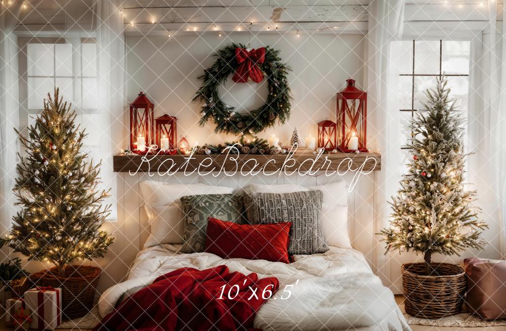 Kate Noël Chambre Tête de lit Bougies Toile de fond en Laine conçue par Emetselch