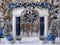 Kate Hiver Noël Arche Sapins Décors Toile de fond conçue par Mini MakeBelieve - Kate Backdrop FR