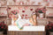 Kate Saint Valentin Beige Cuisine Toile de fond conçue par Emetselch - Kate Backdrop FR