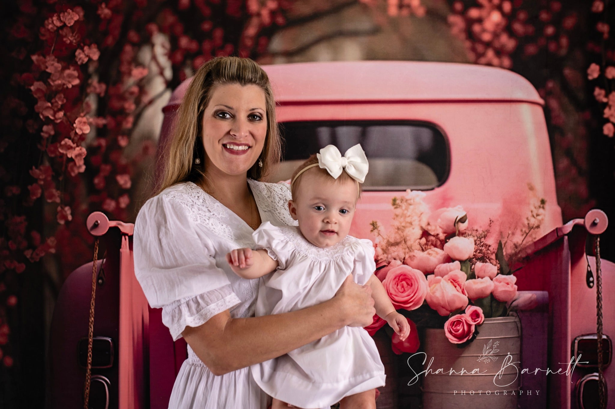 Kate Saint Valentin Rose Fleurs Camion Toile de fond conçue par Chain Photographie