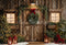 FLASH #1 Kate Noël Chalet Bois Lanternes Cheval Toile de fond conçue par Emetselch