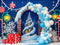 PROMO Kate Noël Bonbons Neige Cadeaux Ballons Toile de fond conçue par Patty Roberts
