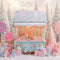 Kate Hiver Bonbons Cadeaux Forêt Toile de fond conçue par Emetselch