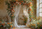 Kate Arche Fleurs Mariage Élégant Toile de fond conçue par Mini MakeBelieve