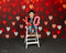 Kate Bokeh Saint Valentin Rouge Amour Toile de fond conçue par Kate Image - Kate Backdrop FR
