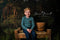Kate Été Forêt Pêcher Vert Toile de fond pour la photographie - Kate Backdrop FR