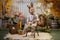 Kate Fleurs Plantes vertes Jardin Clôture Toile de fond conçue par Emetselch - Kate Backdrop FR