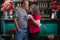 Kate Saint Valentin Thème des années 90 Café Toile de fond conçue par Emetselch - Kate Backdrop FR