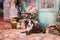 Kate Printemps Jardin Floral Ensemble de chambre (8pix8pi&10pix8pi&8pix10pi) - Kate Backdrop FR