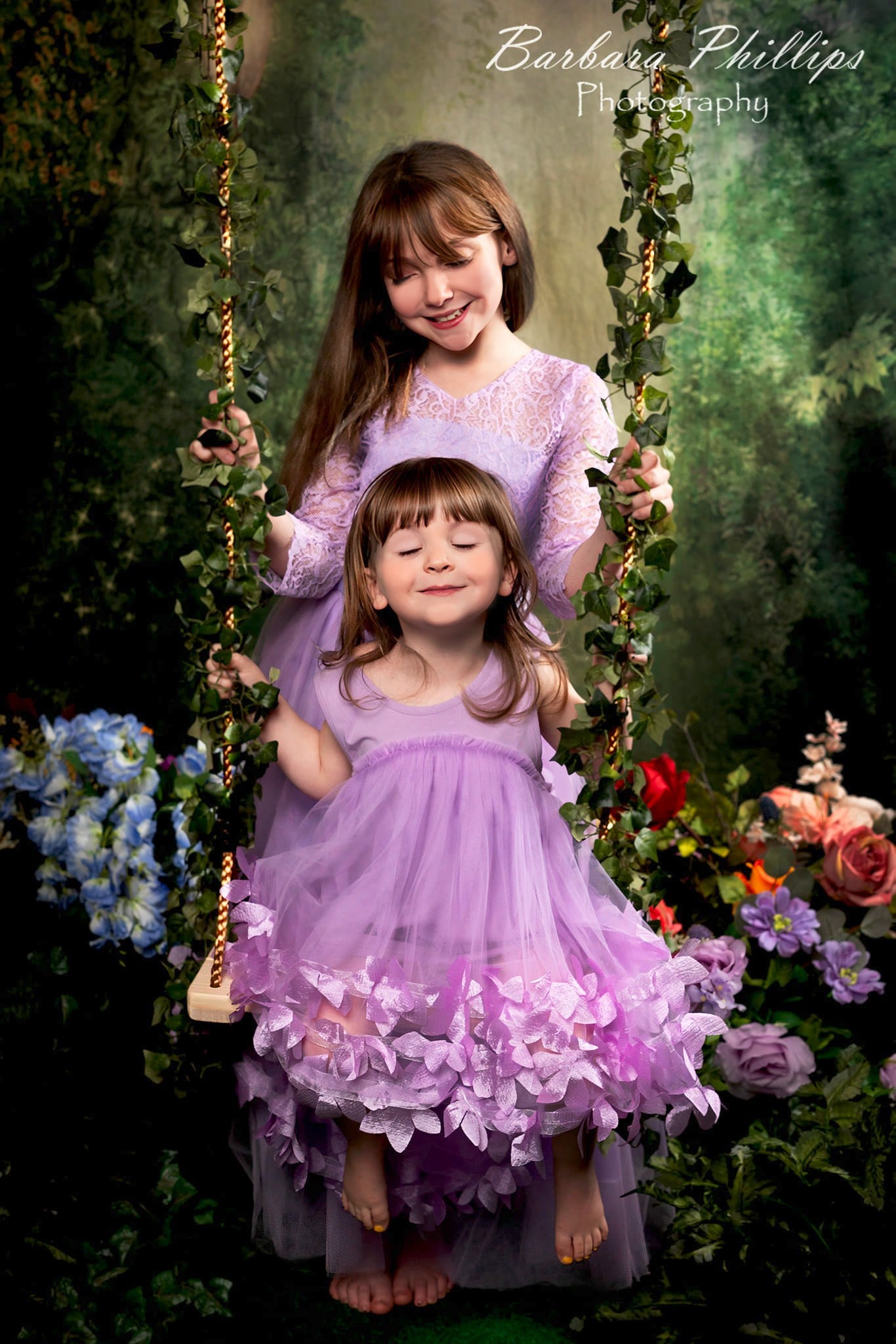 Kate Printemps Vert Onirique Conte de fées Toile de fond pour la photographie - Kate Backdrop FR