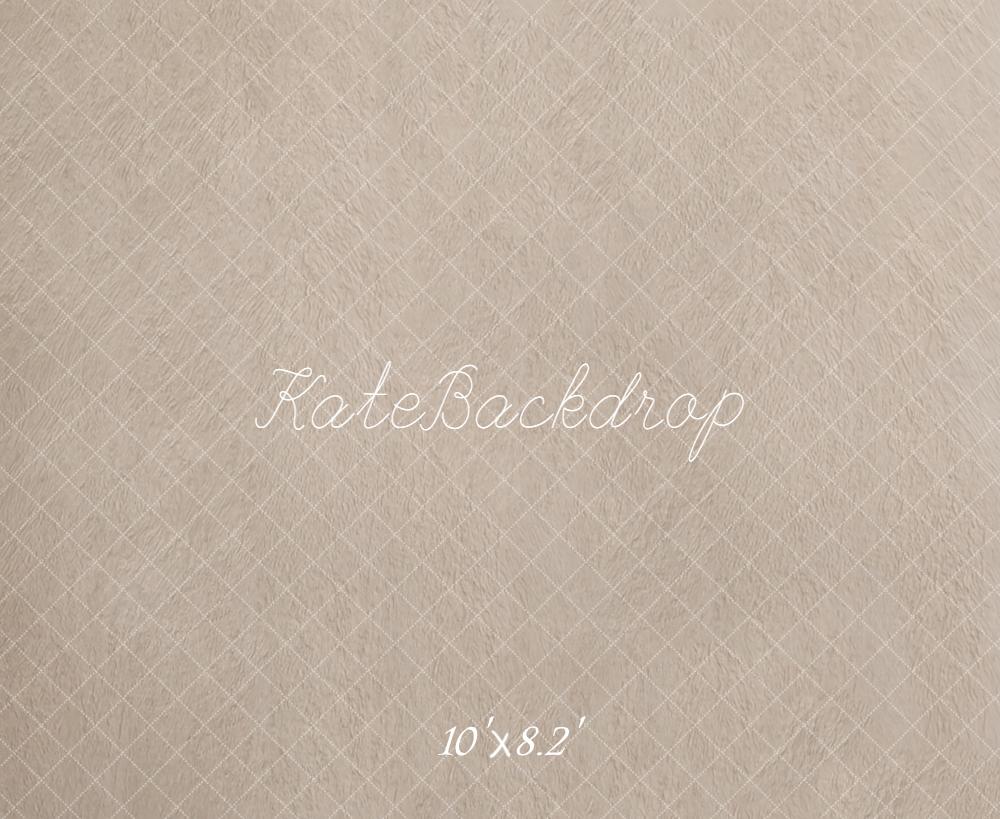 Kate Beige Quadrillage Texture Toile de fond conçue par Emetselch - Kate Backdrop FR