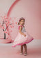 Kate Sweep Mur-à-Sol Fleur de cerisier Rose Arche Printemps Toile de fond conçue par Happy Squirrel Design - Kate Backdrop FR