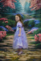 Kate Printemps Fleurs Forêt Chemin Toile de fond conçue par Chain Photographie - Kate Backdrop FR