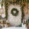 Kate Sapin de Noël Porte Cadeaux Neige Toile de fond conçue par Emetselch - Kate Backdrop FR