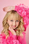 Kate Double-face Abstrait Crème/Rose Photographie Toile de fond Pliable 5x6.5pi(1.5x2m) - Kate Backdrop FR