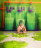 Kate 3d Slime Vert Enfant Toile de fond conçue par Mini MakeBelieve - Kate Backdrop FR
