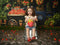Kate Maison aux fraises Vert Rouge Toile de fond conçue par Emetselch - Kate Backdrop FR