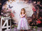 Kate Printemps Papillon Fleur Jardin Toile de fond conçue par Chain Photographie - Kate Backdrop FR