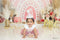 Kate Boho Arc-en-ciel Rose Toile de fond conçu par Ashley Paul - Kate Backdrop FR