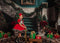 Kate Noël Rétro Vert Escalier en marbre Toile de fond conçue par Chain Photographie - Kate Backdrop FR