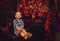 Kate Automne Cheminée Feuilles d'érable Rouge Toile de fond conçue par Mini MakeBelieve - Kate Backdrop FR