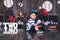 Kate Lanterne Baseball Bois Brun Anniversaire Toile de fond conçu par Emetselch - Kate Backdrop FR