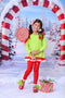 Kate Hiver Noël Forêt Neige Arche de bonbons Toile de fond conçue par Chain Photographie - Kate Backdrop FR