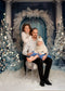 Kate Noël Hiver Neige Porte Toile de fond pour la photographie - Kate Backdrop FR