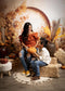 Kate Automne Beaux-Arts Fleur Arche Bohème Toile de fond conçue par Emetselch - Kate Backdrop FR