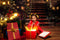 Kate Sapin de Noël Rétro Grand escalier Rouge Toile de fond conçue par Emetselch - Kate Backdrop FR