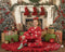 Kate Sapin de Noël Couronne Cheminée Chambre Toile de fond conçue par Emetselch - Kate Backdrop FR