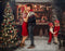 Kate Hiver Noël Extérieur Forêt Camion-restaurant Toile de fond conçue par Emetselch - Kate Backdrop FR