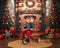 Kate Noël Intérieur Cadeaux Cheminée en marbre Toile de fond conçue par Emetselch - Kate Backdrop FR